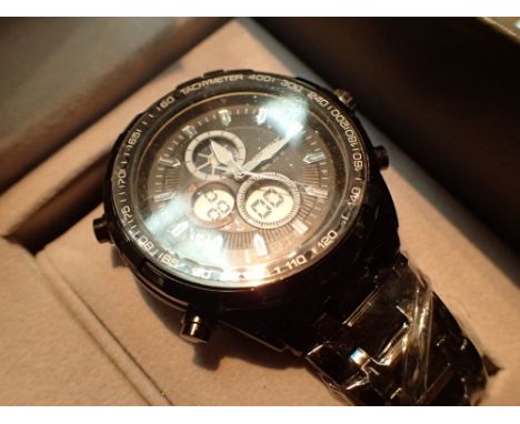 Globenfeld new old stock watch with ceramic strap boxed with paperwork 