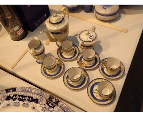 Japanese Mikado hand painted tea service