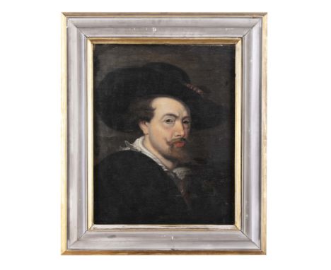 AFTER RUBENS Self-portrait Oil on canvas, 47 x 60cm