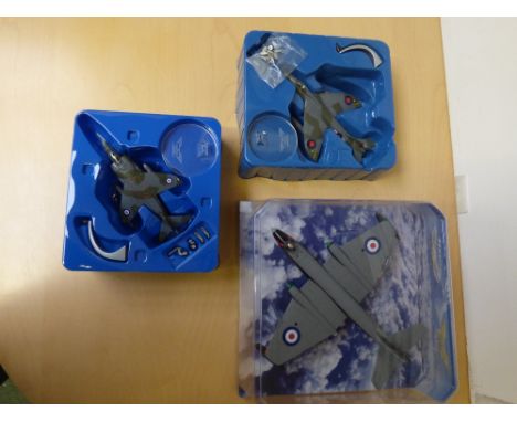 1/72 scale Corgi Classics Hawker Hunter FGA9 XG228, 79 Squadron, 1/72 scale Corgi Classics Hawker Harrier GR1 XV741, 1969 Tra