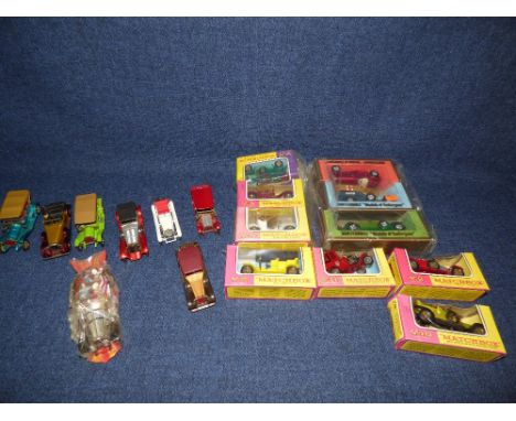 Qty mixed toy vehicles by Dinky, Corgi & Matchbox