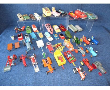 Qty of mixed toy vehicles by Dinky, Corgi etc