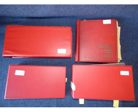 Stamps: FDC 1937-1967, 1997-98 (various cancellations) 30 x Id Red covers, Australia SG 136-138 m/m opt: Specimen. Id Black /