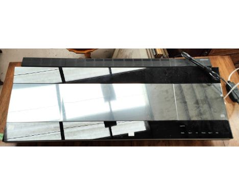 Bang &amp; Olufsen:&nbsp; a CD stereo console with a pair of speakers 