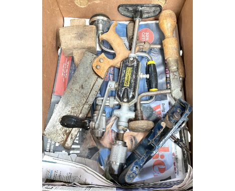 Various tools etc, drawing equipment etc 