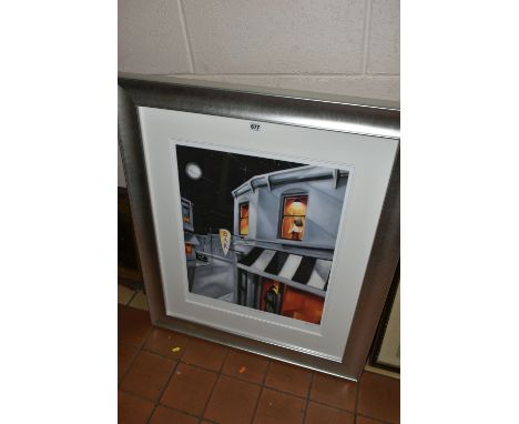 ADAM BARSBY (BRITISH 1969) 'SECRET RENDEZVOUS', a signed limited edition print on paper, 193/195 no certificate, approximate 