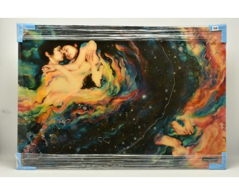 KERRY DARLINGTON (BRITISH 1974) 'ROMEO &amp; JULIET', a signed limited edition 3D print, 111/150 no certificate, approximate 