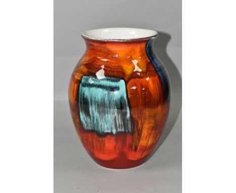 A POOLE POTTERY GEMSTONES VASE, height 21cm (1) (Condition Report: crazing lines visible on the outside, small firing blemish