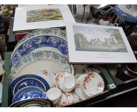 XIX Century Tea Service, blue and white plates, etc; The Castle of Ashby De-La Zouch, pub by Kenneth and Marjorie Hampson 198