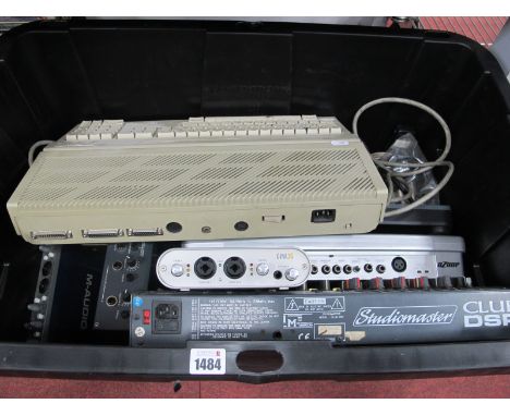 Ex Studio Equipment, to include Studiomaster club DSP mixer, M-Audio X Session pro USB mixer, M-Audio Ozone keyboard, Atari 5