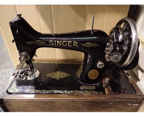 Vintage Singer sewing machine. Not available for in-house P&amp;P 