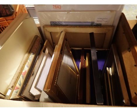 Collection of picture frames and prints. Not available for in-house P&amp;P 
