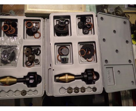 Two cased tap reseating tools. Not available for in-house P&amp;P 