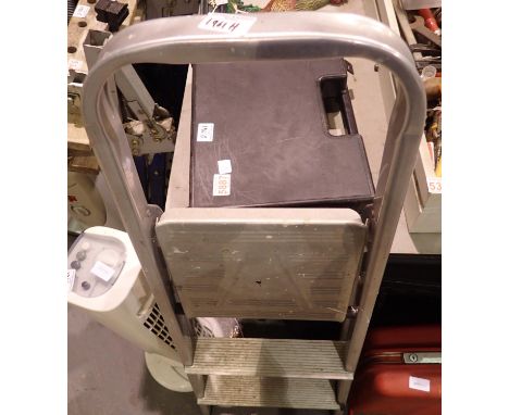 Abru two rung step ladder. Not available for in-house P&amp;P 