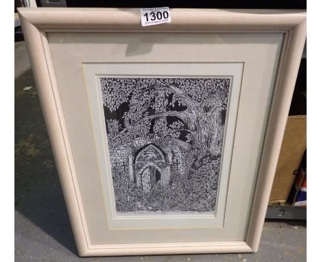 Annie Cooper (Contemporary): pencil signed print, The Forest of the three towers print signed and dated 1999. Not available f