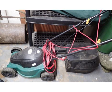 Unbranded electric lawnmower. All electrical items in this lot have been PAT tested for safety and have passed. This does not