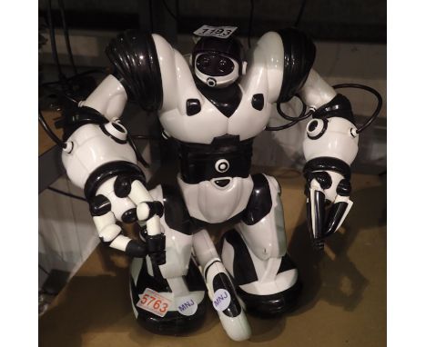 Dancing robot with remote control, working at time of lotting. Not available for in-house P&amp;P 