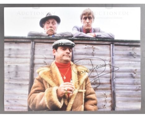 Only Fools &amp; Horses (BBC Sitcom 1981-2003) - Sir David Jason - autographed large format 16x12" colour photograph from the