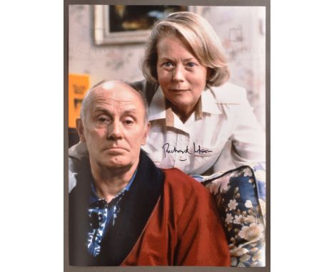 One Foot In The Grave (BBC Sitcom 1990-2000) - Richard Wilson (Victor) - autographed large format 16x12" colour photograph fr