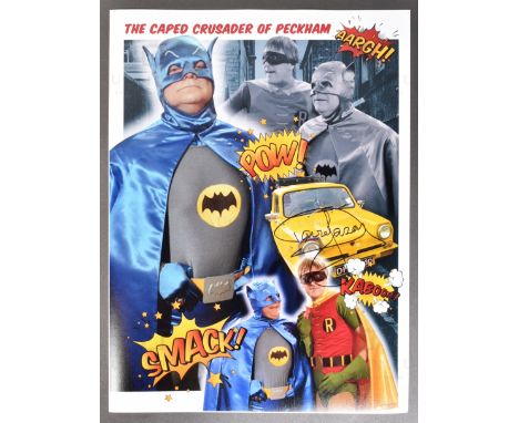 Only Fools &amp; Horses (BBC Sitcom 1981-2003) - Sir David Jason - autographed large format 16x12" colour montage photograph 