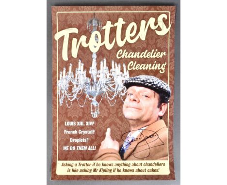 Only Fools &amp; Horses (BBC Sitcom 1981-2003) - Sir David Jason - autographed A3 'Trotter Chandelier Cleaning'&nbsp; poster 