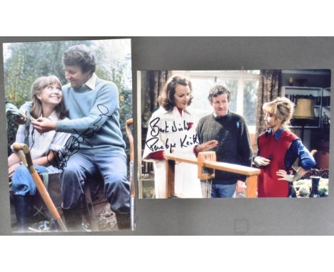 The Good Life (BBC Sitcom 1975-1978) - two autographed 8x12" colour photographs from the series. The first signed by Penelope