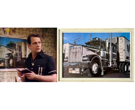 Only Fools &amp; Horses (BBC Sitcom 1981-2003)&nbsp;- Series 1 - a scarce original retro vintage 'American Truck' framed post