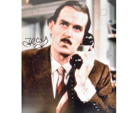 Fawlty Towers (BBC Sitcom 1975-1979) - John Cleese (Basil Fawlty) - autographed 8x10" colour publicity photograph from the se