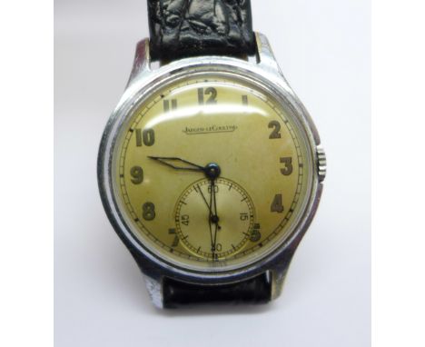 A Jaeger-LeCoultre manual wristwatch, 32mm case