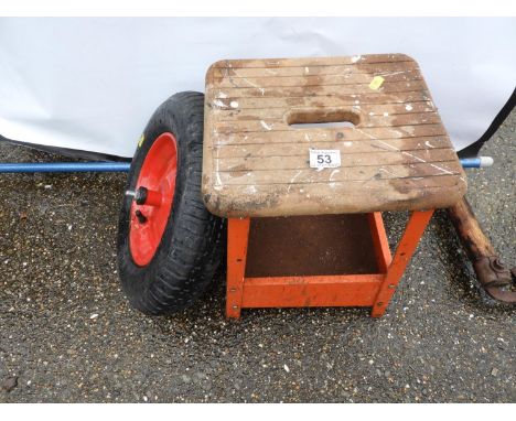 Step and Wheelbarrow Wheel 