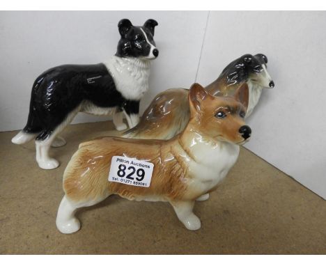 Ceramic Dog Ornaments 