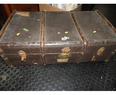 Large Vintage Trunk 