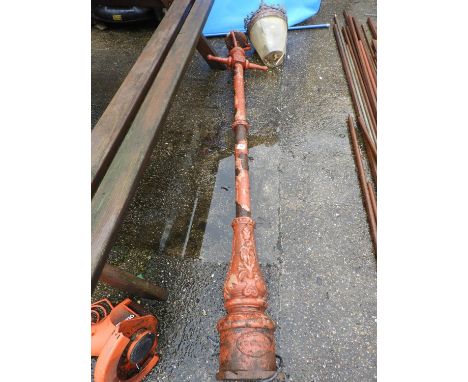 Cast Iron Outdoor Lamp by DW Windsor 