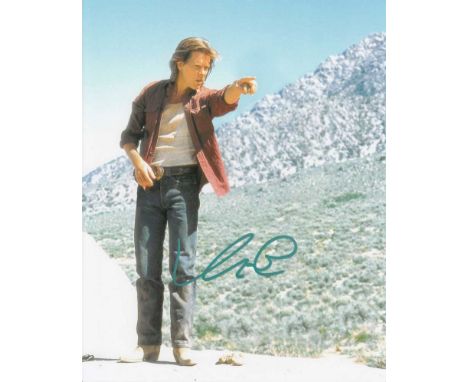 Kevin Bacon signed 10 x 8 colour photo. Nice portrait photo of the Hollywood actor. 