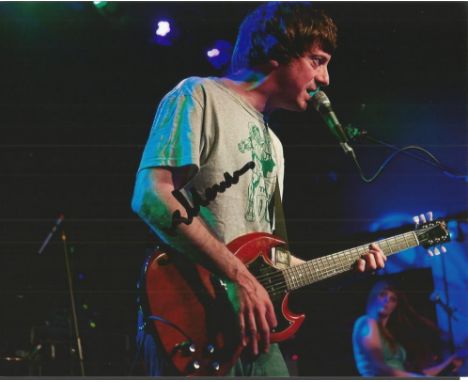Graham Coxon signed colour 10 x 8 inch photo. English musician singer songwriter and painter. Who first came to our attention