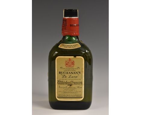 Buchanan's "De Luxe" Scotch Whisky, 0.75l, labels fair, level at shoulder, seal intact, black plastic stopper, third-fourth q