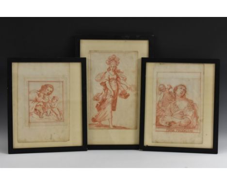 Italian Old Master School (first - second quarter, 18th century)Maria Magdalenatitled, red chalk drawing on paper, 32cm x 21c