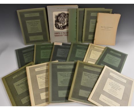 Auction Catalogues - Sotheby &amp; Co: [...] Bird and Flower Prints, and Views of London, South America, the West Indies, Aus