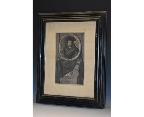 Pietar van Gust (1658/9 - 1732), after Adriaen van der Werff (1659 - 1722), portrait, Thomas Morus [Sir Thomas More], [Amster