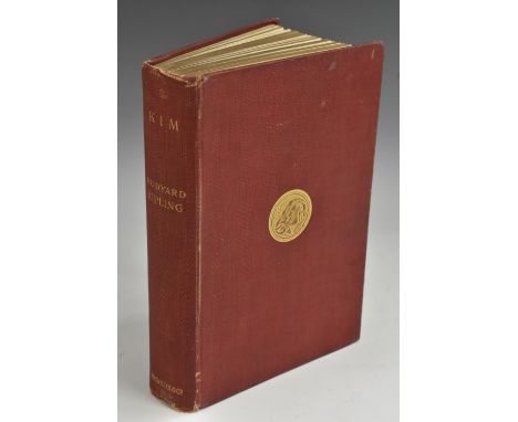 Kipling (Rudyard), Kim, first edition, Macmillan and Co., Limited, London 1901, pp: [viii], 413, [i], adverts [ii], 10 full-p