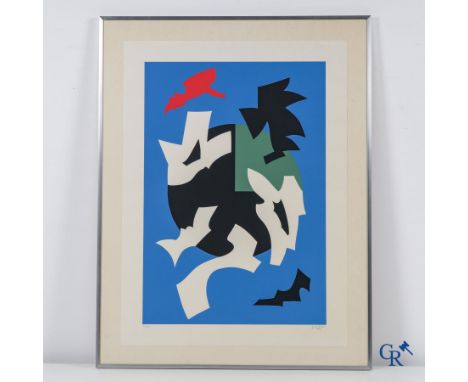 Jozef Mees (1898-1987) Untitled, 1975. Lithograph. 98/200. | 67.5 x 47 cm.
