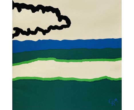 Raoul De Keyser (1930-2012) Untitled, silkscreen 1969, 12/50. | 49.5 x 69 cm.