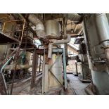 Evaporator Column in Stainless Steel 304 (Second Effect) with 10 Plates Inside (Sieves Type), 1.25m