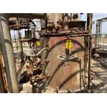 Carbon Steel Vertical Storage Tank, Measures Approximately 1.1 M in Diameter X 1.4 M in Height, Tot