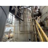 Vertical type reactor in Stainless Steel 316L; Capacity 36 m3; design pressure 11.14Kg/m2; design t