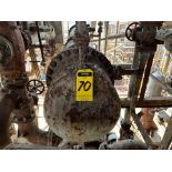 Stainless Steel Heat Exchanger 304L, 17.3 M2 area, 13“ Shell Diameter, 4 Passes per Tube, 72 1” Dia
