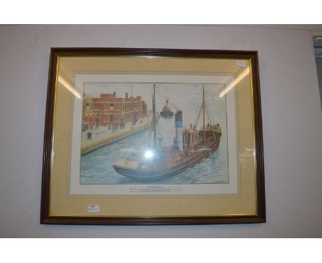Limited Edition Geoff Woolston Print - The Fishing Years 