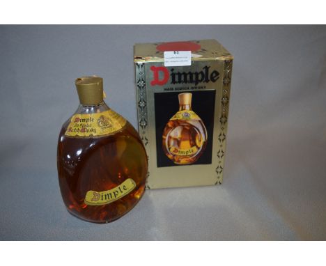 Bottle of Dimple Haig Scotch Whiskey 35.19 Fl Oz 