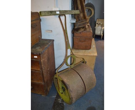 Cast Iron Garden Lawn Roller 