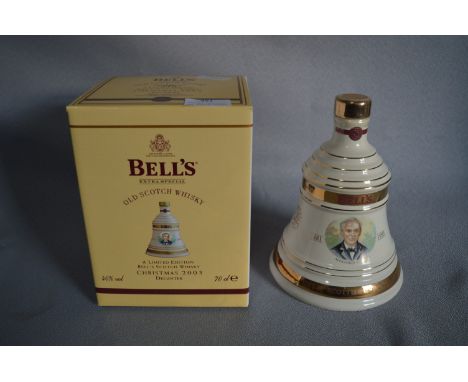 Wade Bell Old Scotch Whiskey Decanter - Christmas 2003